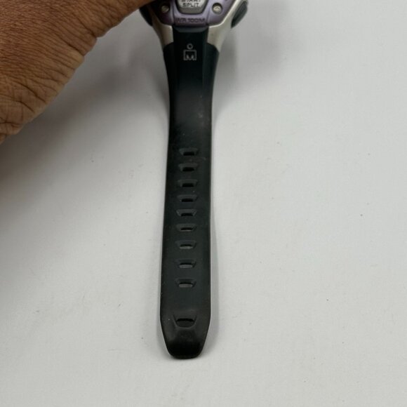 Timex Ironman Digital Watch Women Indiglo Dial Day Date Purple Bezel New Battery - Picture 7 of 12